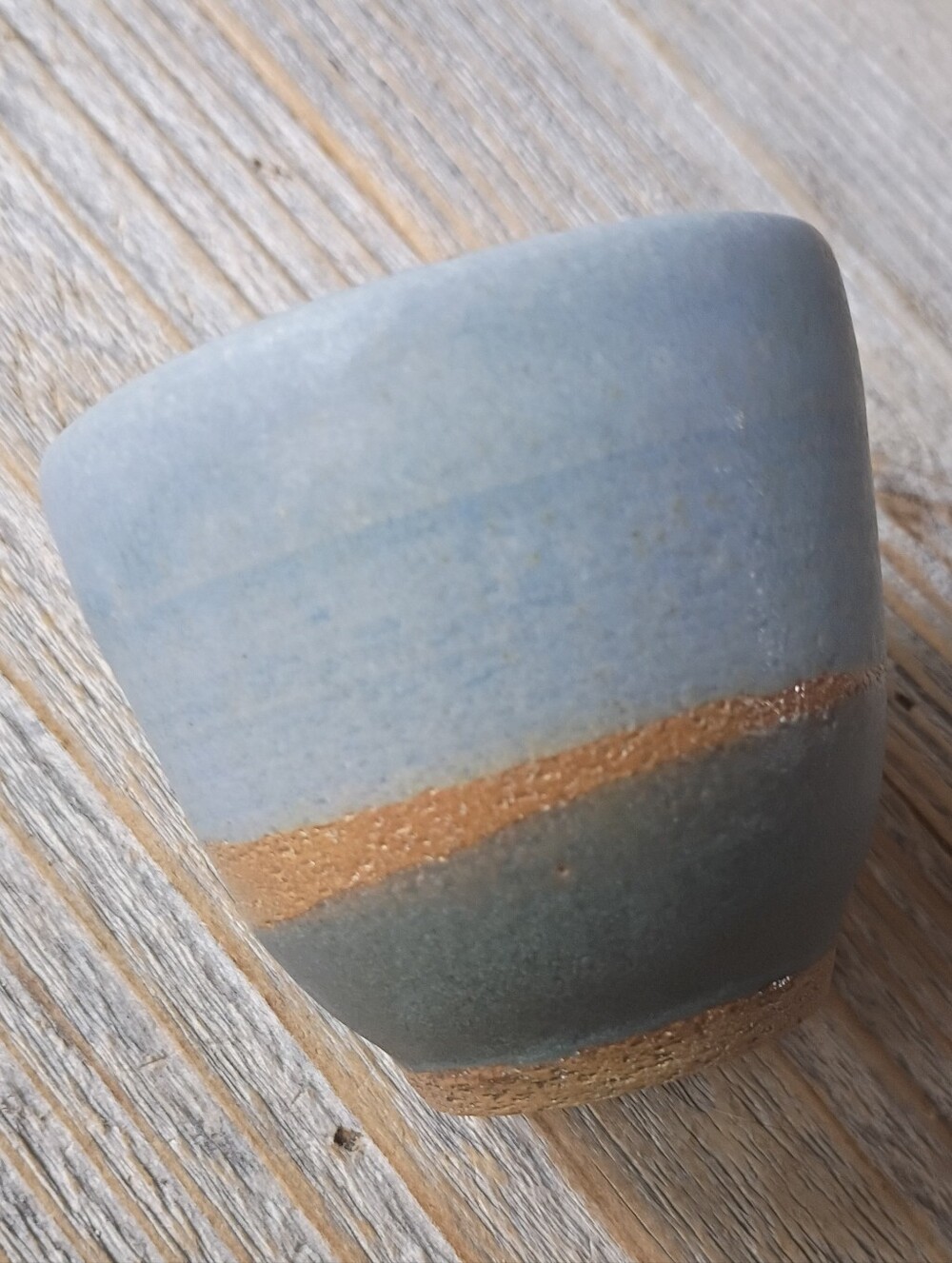 Small Handmade Ceramic Wine Or Whiskey Cup